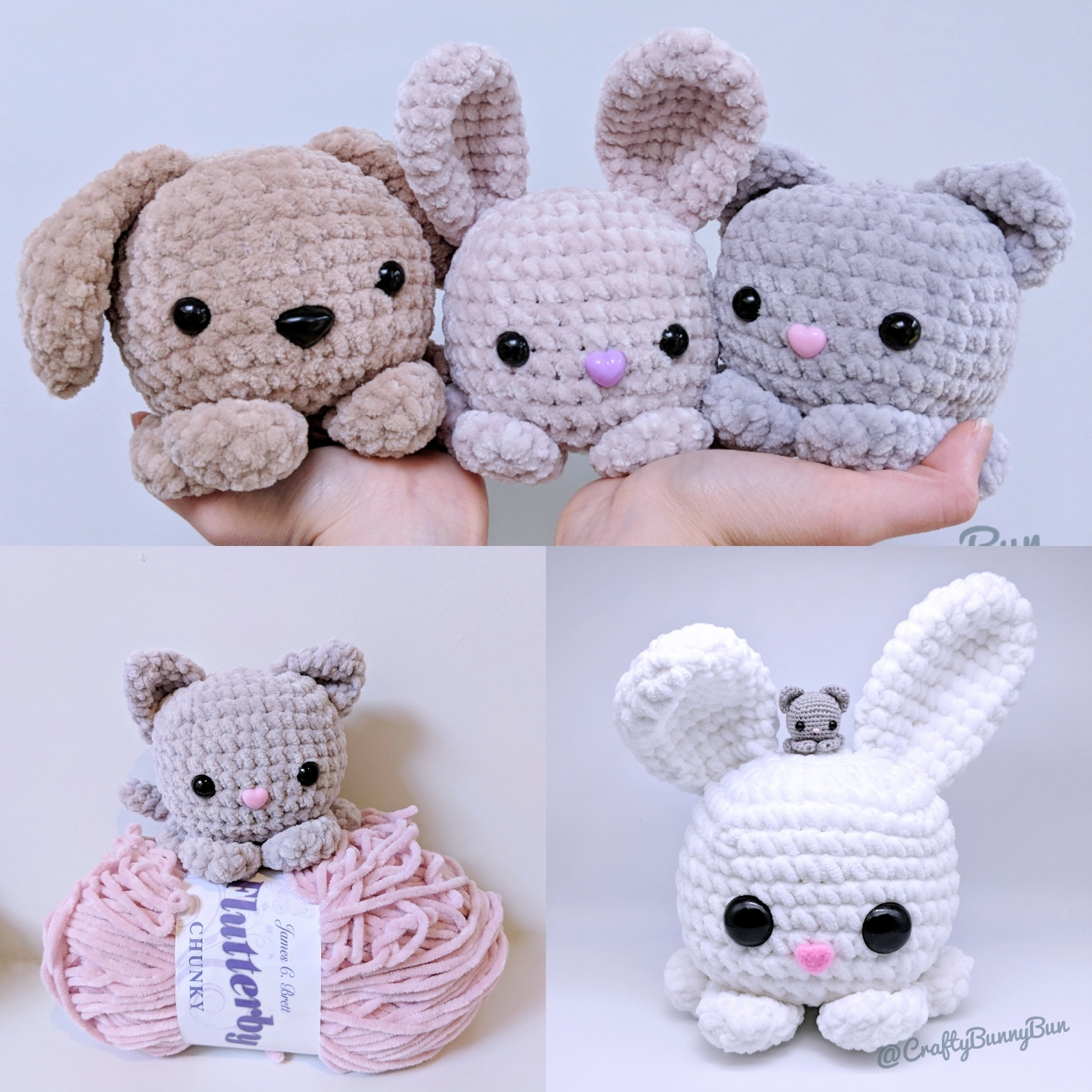 Chunky Yarn Crochet Patterns for Amigurumi 