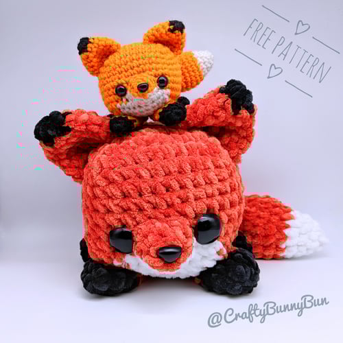Cube Foxy Fox Amigurumi Pattern