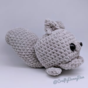 Little Cube Squirrel Amigurumi Pattern